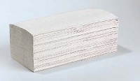 Papieren handdoek tissue zigzag vouw